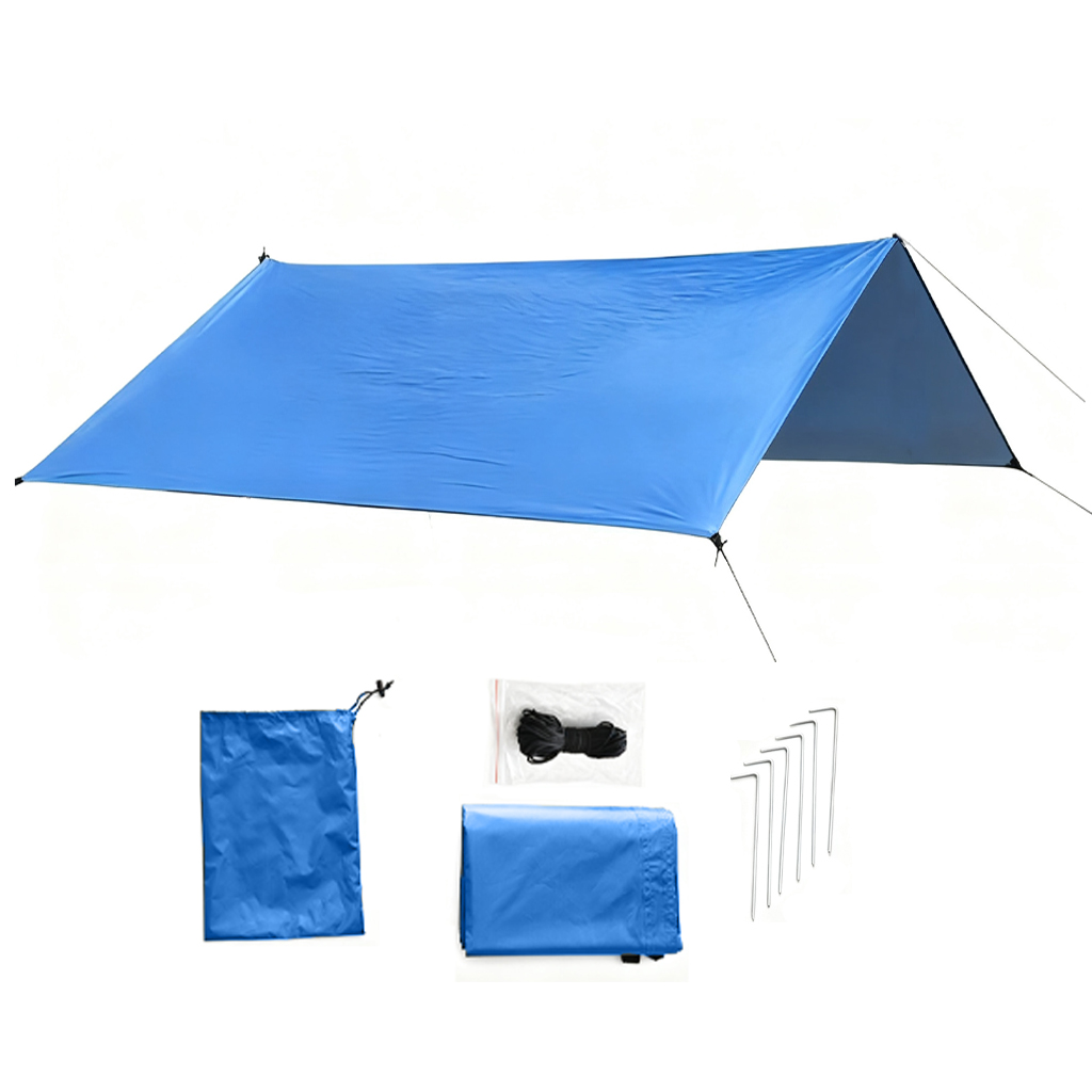 Hammock Rain Tarp - DANCHEL 3x3m 캠핑 타프 방수 텐트