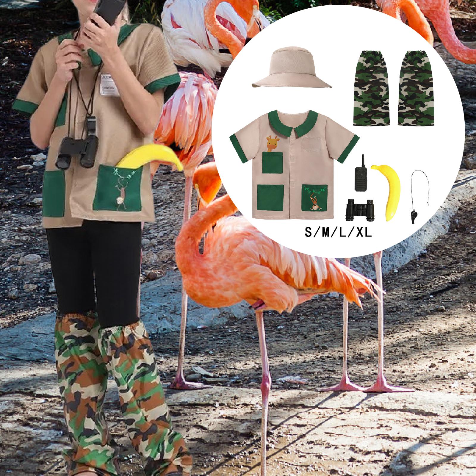 Outdoor Adventure Kit For Kids - 어린이 탐험가 의상 세트 호루라기 망원경