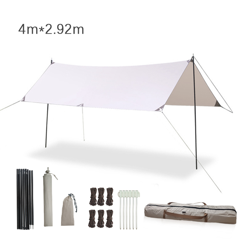 Hammock Rain Tarp - 400*292cm 해먹 레인 플라이 캠핑 타프(폴대
