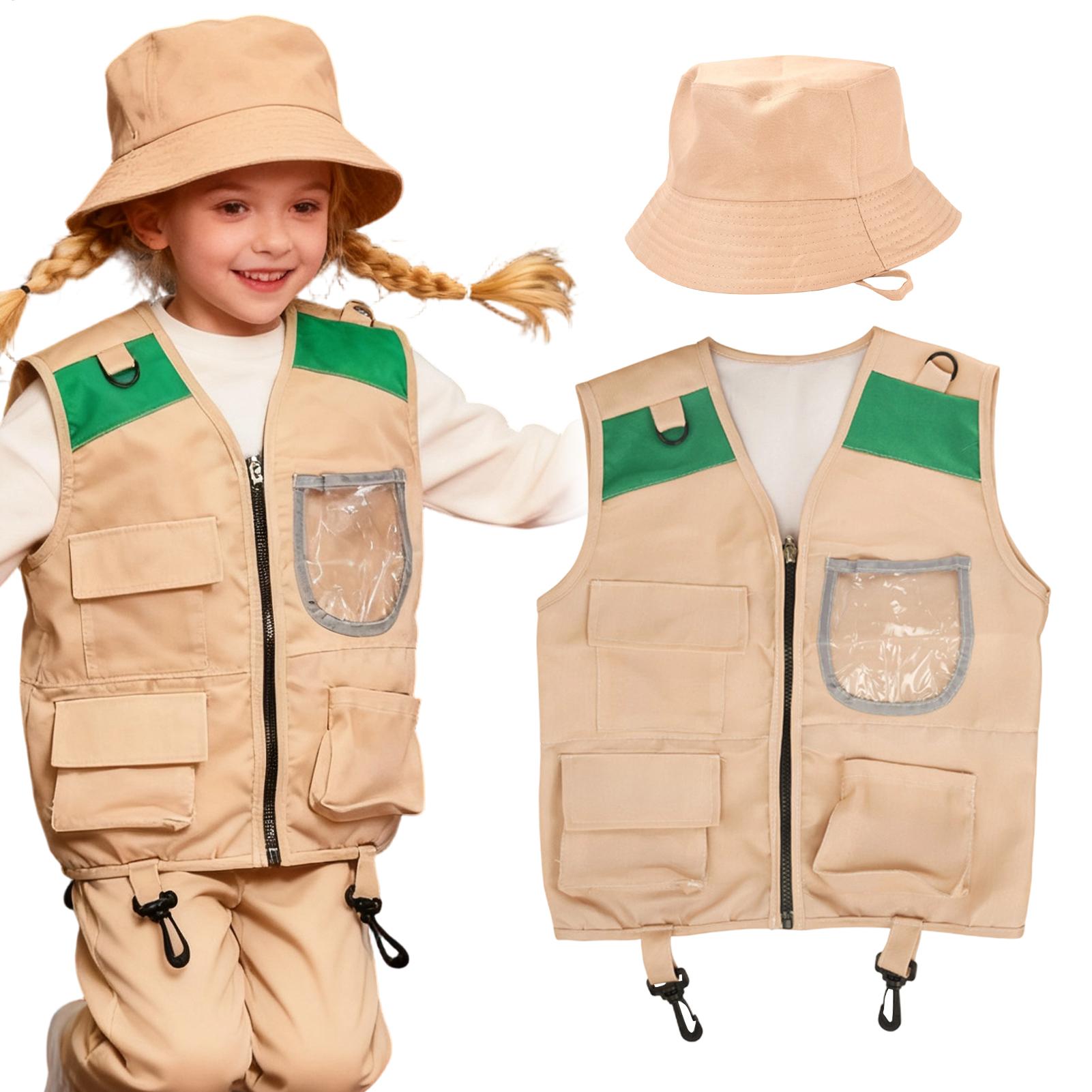 Outdoor Adventure Kit For Kids - 사파리 탐험가 의상 어린이 역할놀이 야외