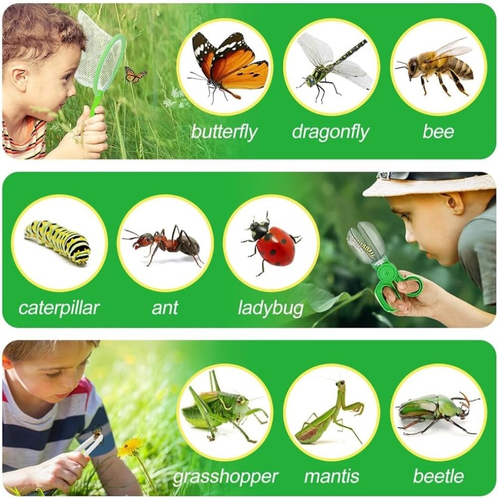 어린이 탐험가 키트, 야외 모험 캠핑 키트 및 버그 포 - Outdoor Adventure Kit For Kids 리뷰 및 가격