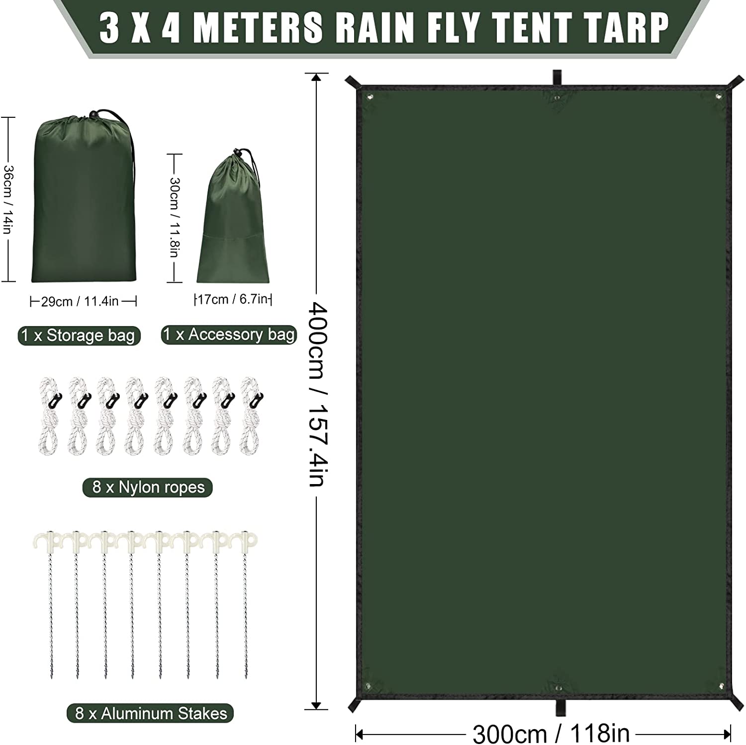 2026 방수 캠핑 타프, 해먹 레인 플라이 자외선 차 - Hammock Rain Tarp 리뷰 및 가격