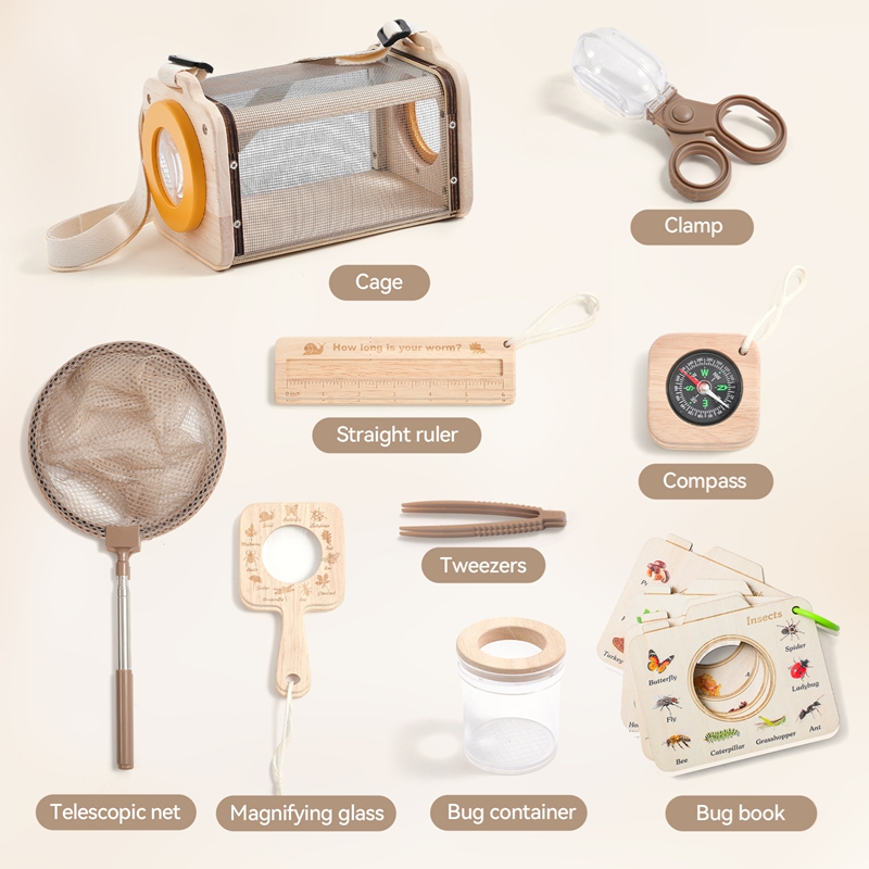 어린이 야외 탐험 키트 곤충 잎사귀 인지 탐구 장난감  - Outdoor Adventure Kit For Kids 리뷰 및 가격
