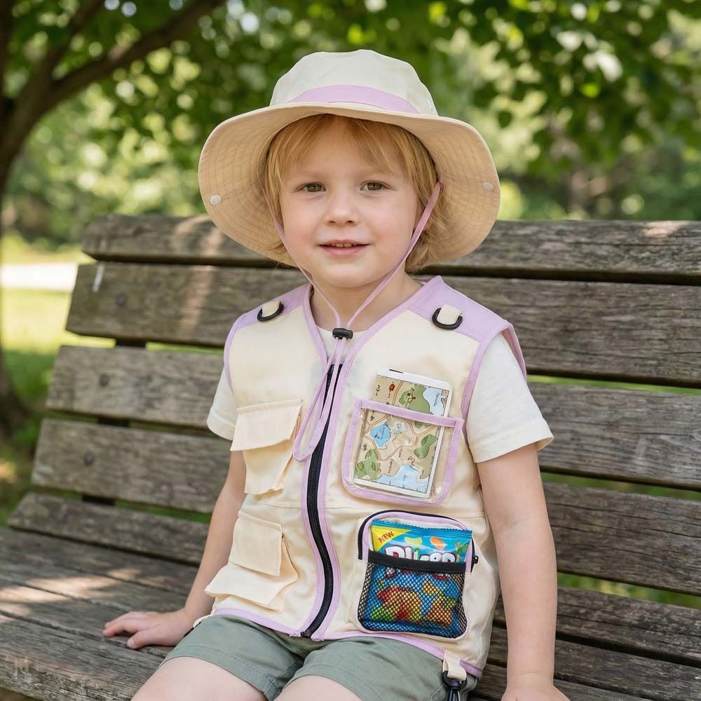 여름 의류 어린이 탐험가 조끼 모자 도구 의류 패션 조 - Outdoor Adventure Kit For Kids 리뷰 및 가격