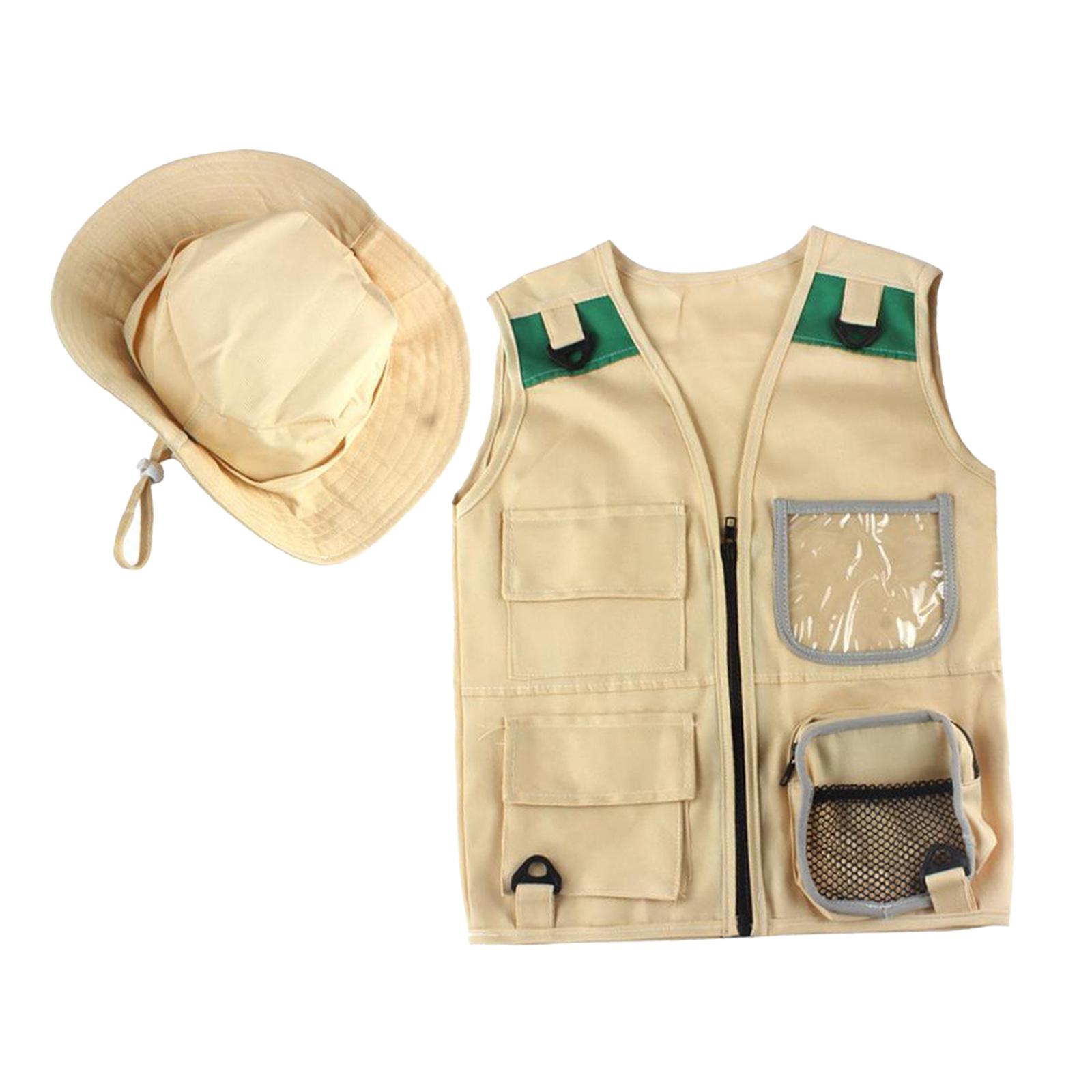 사파리 어린이 야외 탐험가 키트, 카고 조끼 및 모자  - Outdoor Adventure Kit For Kids 리뷰 및 가격
