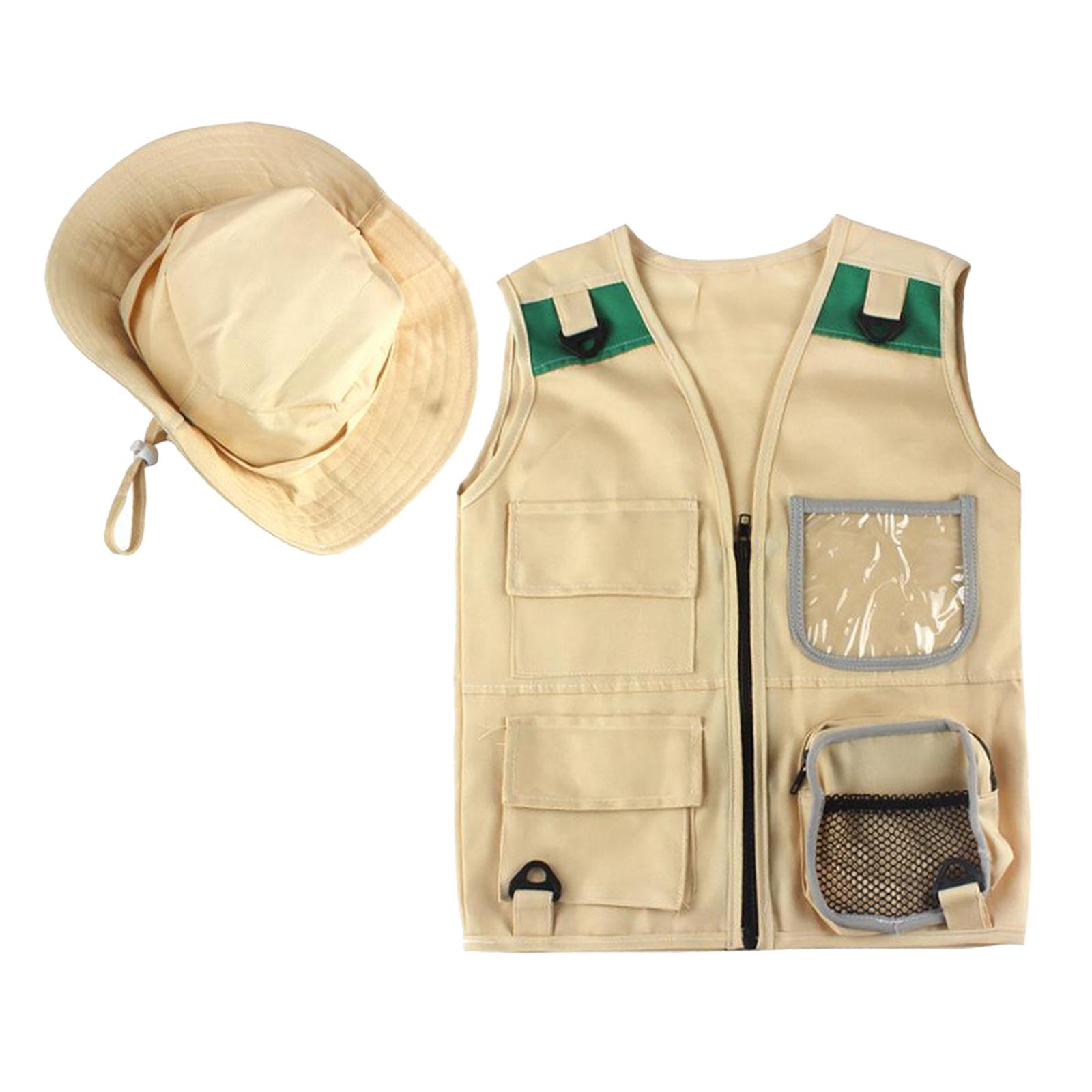 사파리 어린이 야외 탐험가 키트, 카고 조끼 및 모자  - Outdoor Adventure Kit For Kids 리뷰 및 가격