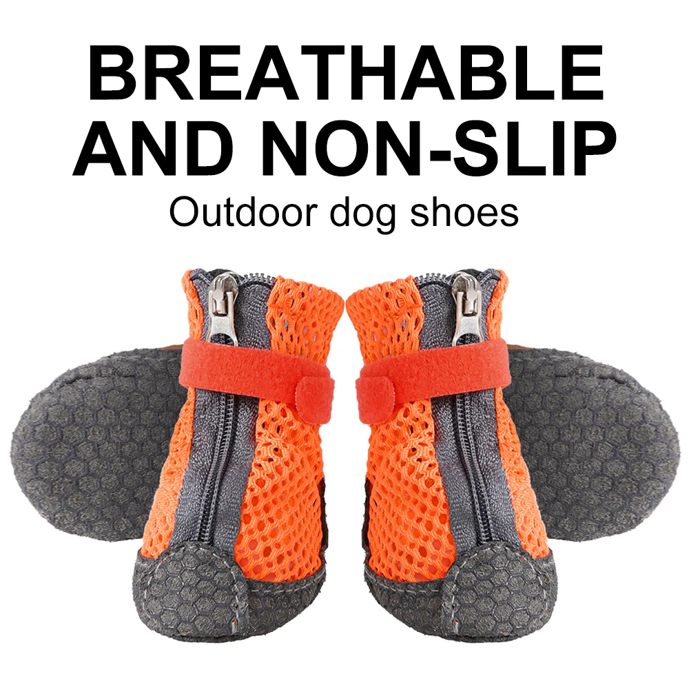 애완견 신발 미끄럼 방지 통기성 소형 고양이 강아지용  - Outdoor Adventure Shoes 리뷰 및 가격