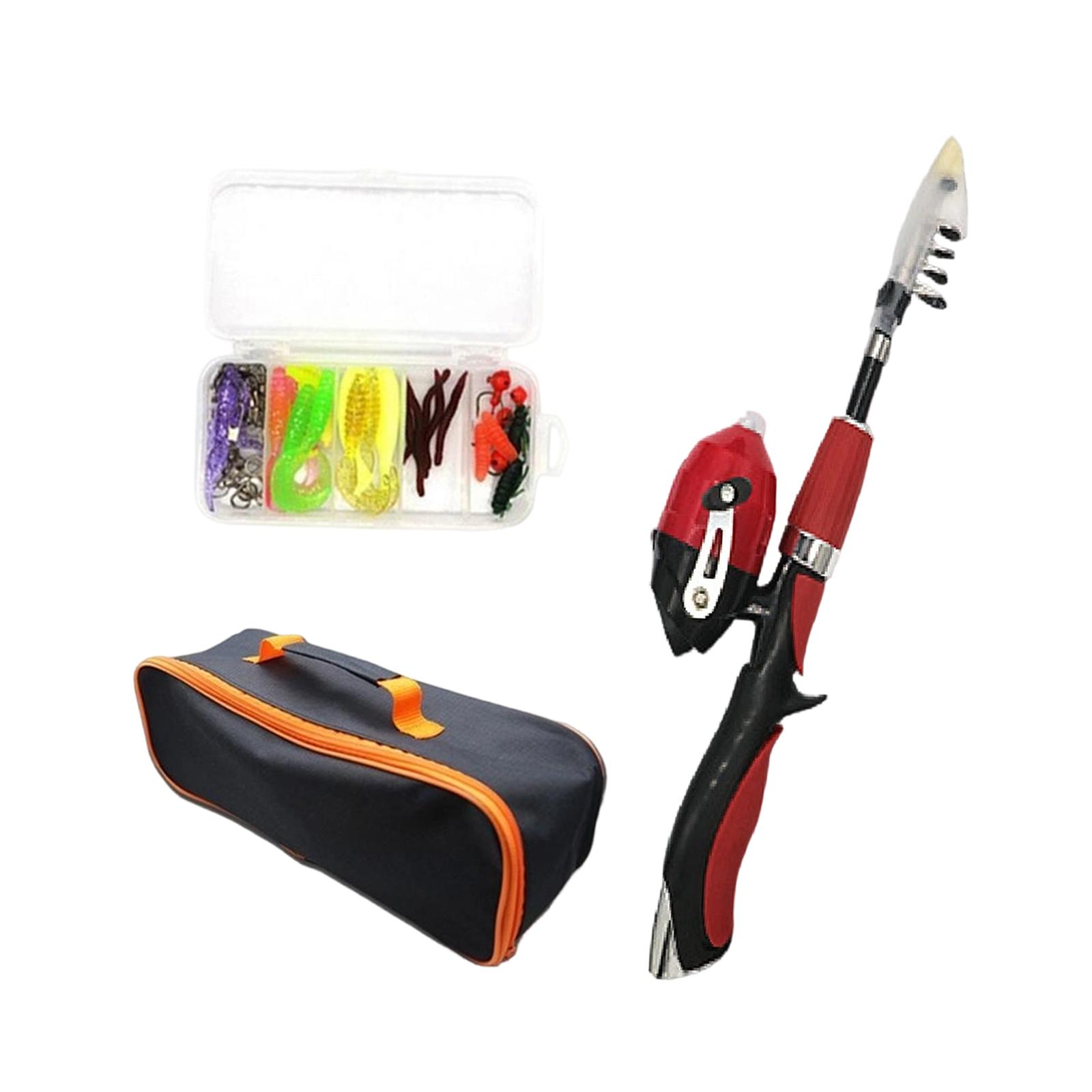 미니 어린이 낚싯대 키트 휴대용 텔레스코픽 세트, 릴  - Outdoor Adventure Kit For Kids 리뷰 및 가격